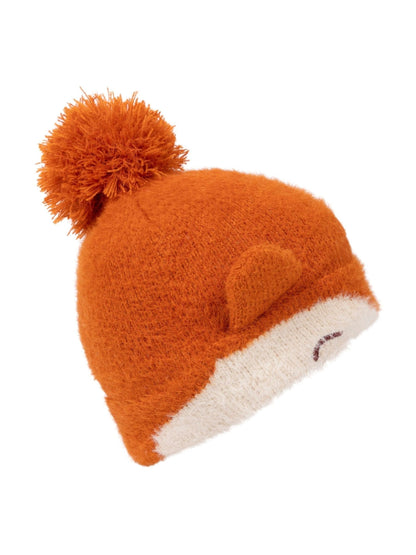 Trespass Orange Mr Foy Fox Knitted Pom Beanie - image 4
