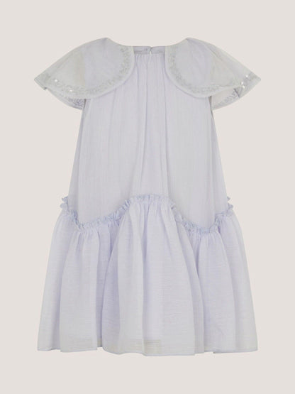 Monsoon Blue Baby Elena Sequin Swing Party Dress image 1