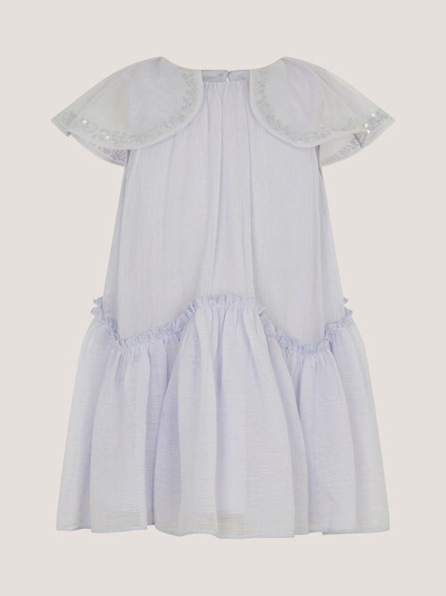 Monsoon Blue Baby Elena Sequin Swing Party Dress image 1