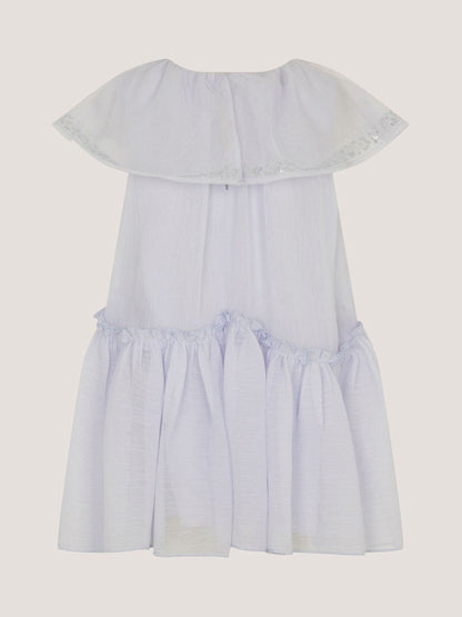 Monsoon Blue Baby Elena Sequin Swing Party Dress image 2