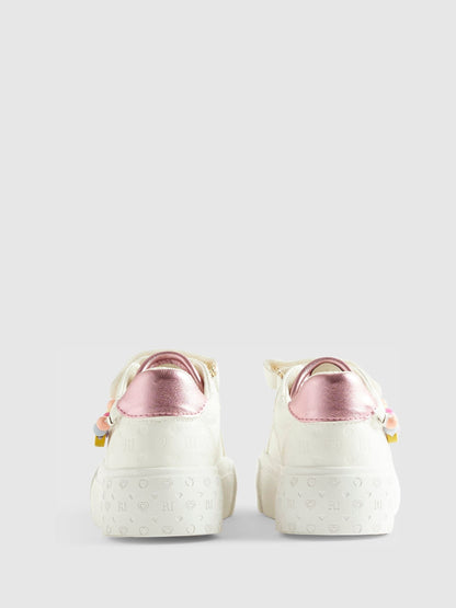 River Island White Charm Trainers image 5