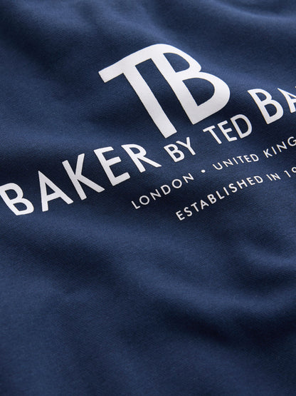 Baker by Ted Baker Navy 2 Piece Set Oversized Bomber Jacket and Joggers Set - image 11