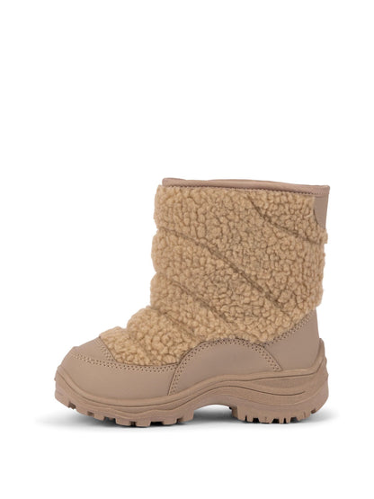 Trespass Brown Ewe Padded Borg Detail Snow Boots - image 5