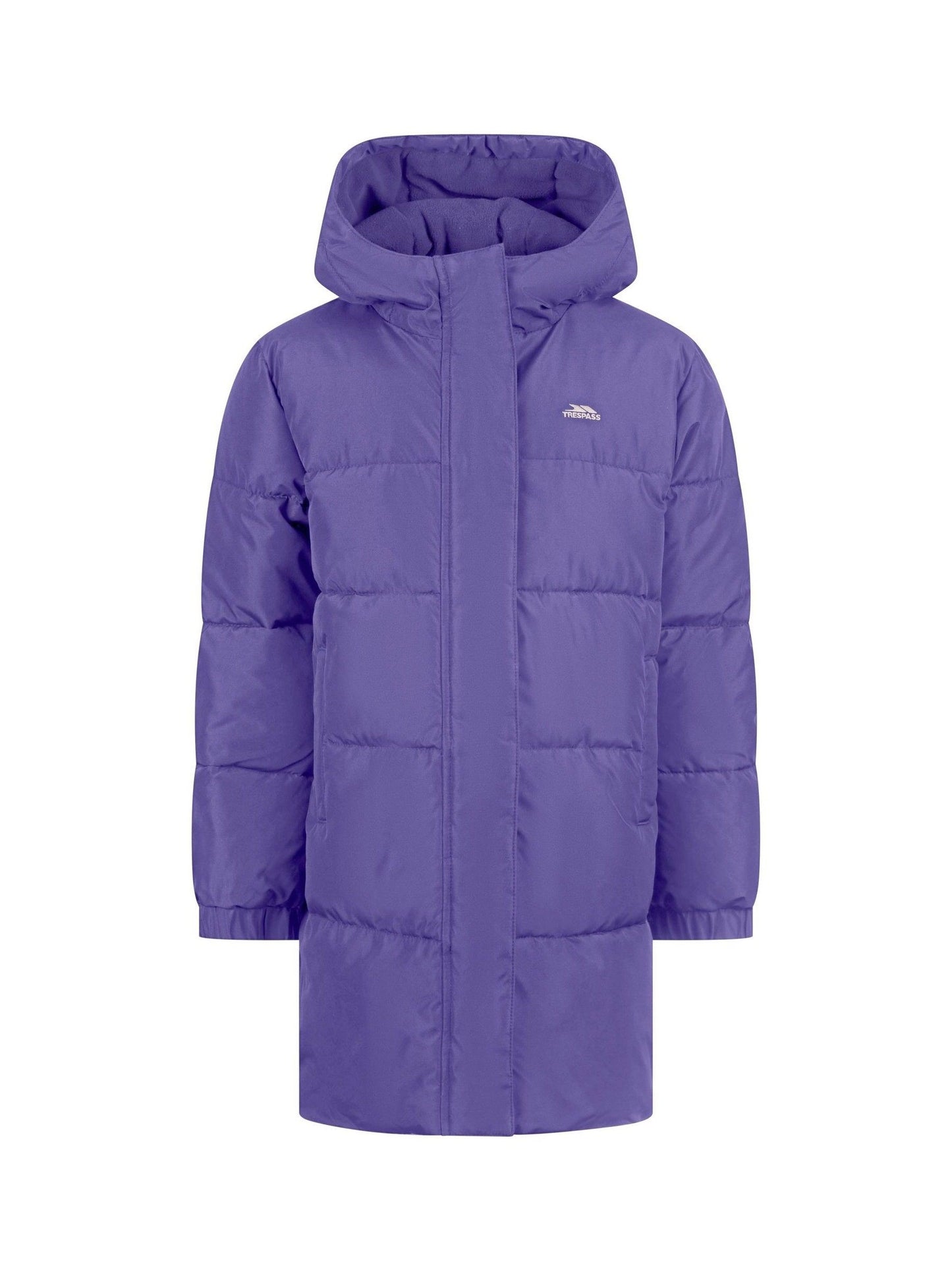 Dsiney Kidz - Trespass Purple Northridge Longline Puffer Jacket image 1