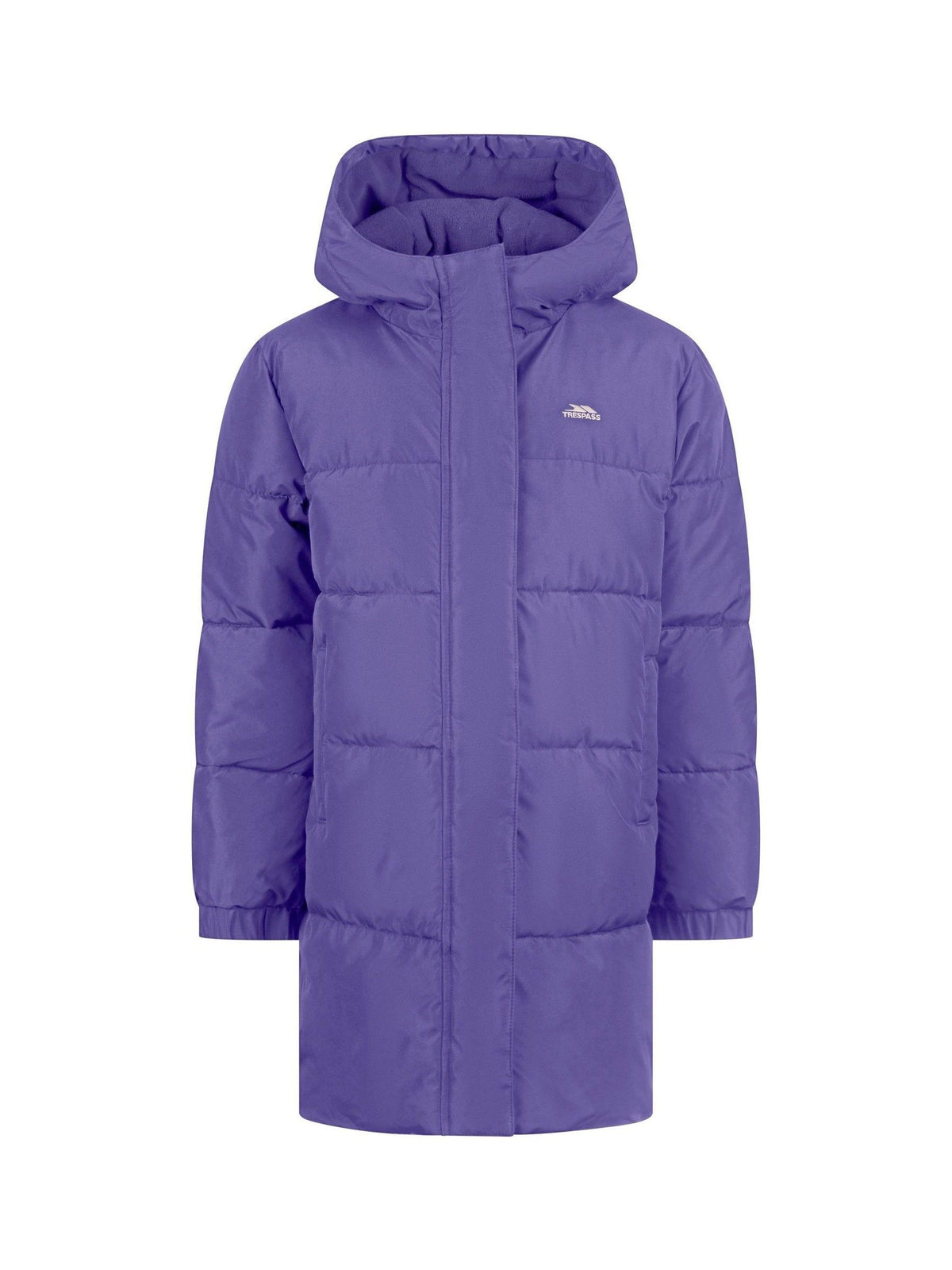 Dsiney Kidz - Trespass Purple Northridge Longline Puffer Jacket image 1