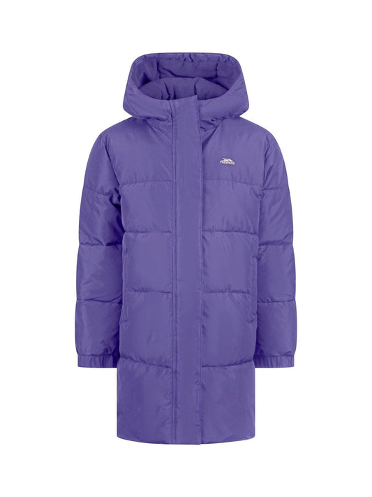 Dsiney Kidz - Trespass Purple Northridge Longline Puffer Jacket image 1