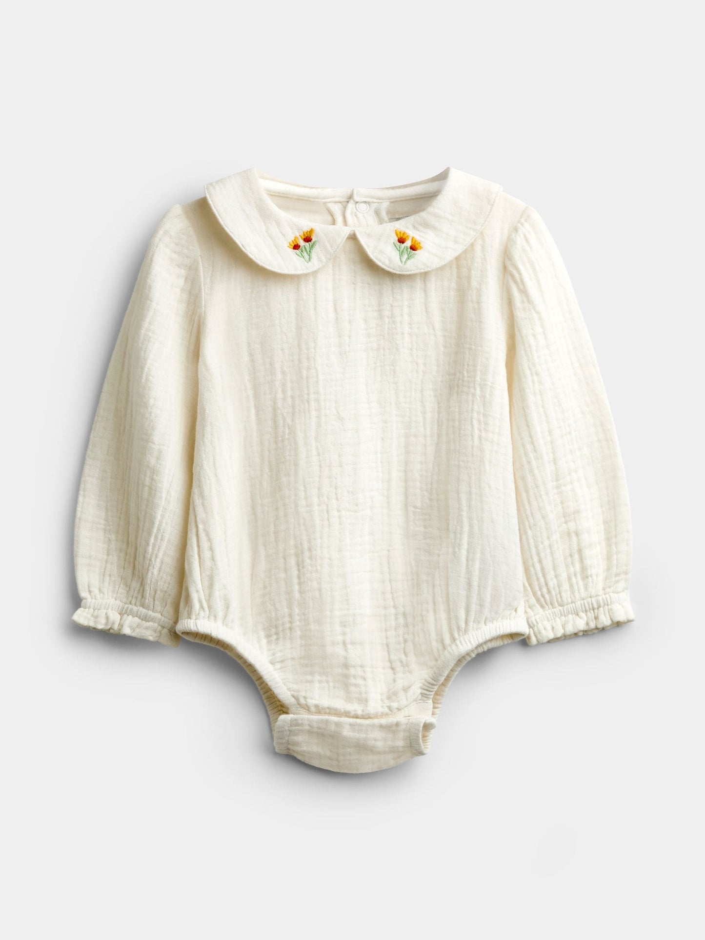 Dsiney Kidz - JoJo Maman Bébé Chambray Blue Hedgehog Embroidered Dress Set image 2
