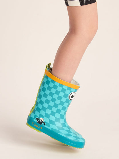 Tog 24 Green Dorper Kids Shaun The Sheep Wellies image 3