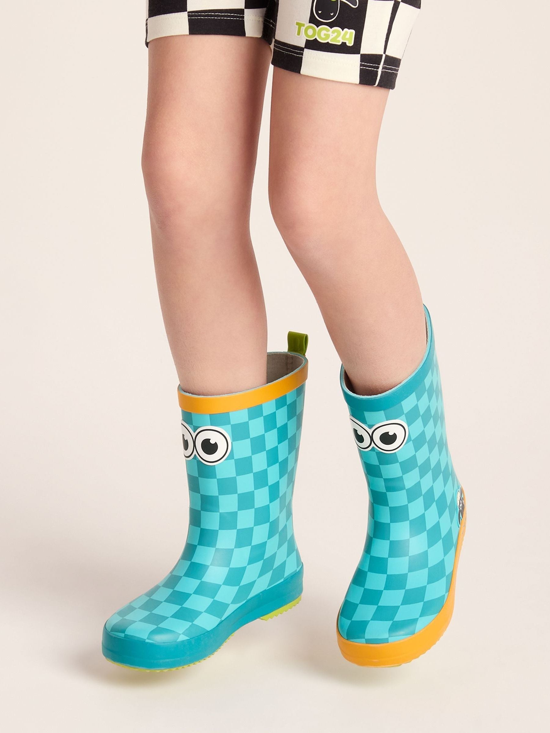 Tog 24 Green Dorper Kids Shaun The Sheep Wellies image 4