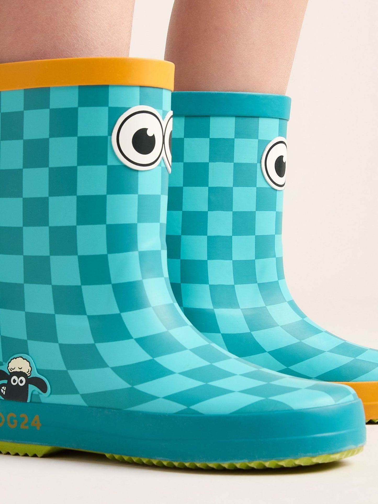 Tog 24 Green Dorper Kids Shaun The Sheep Wellies image 5