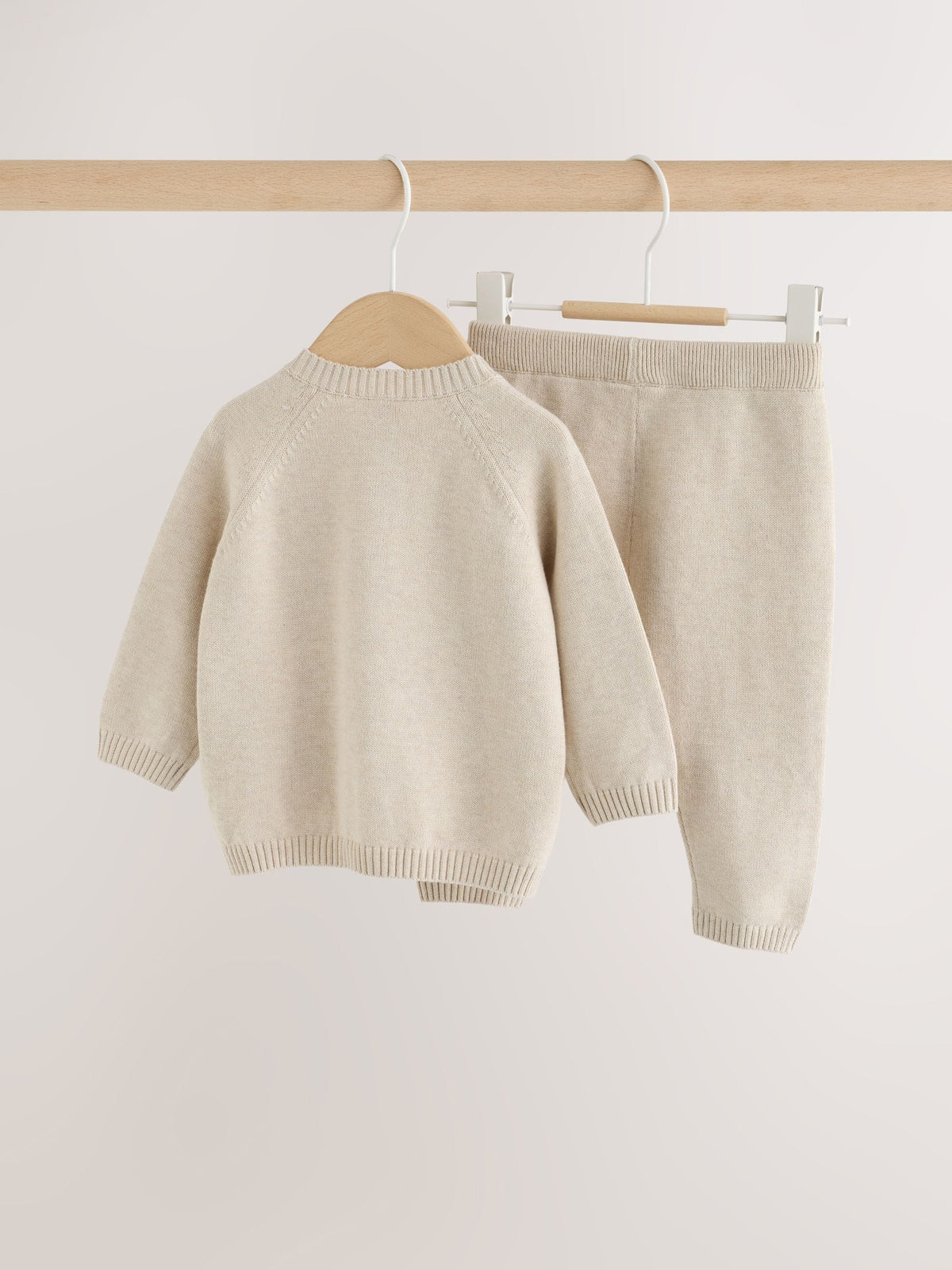 Dsiney Kidz - Neutral Transport Knitted Cardigan and Legging Baby Set (0mths-2yrs) image 5