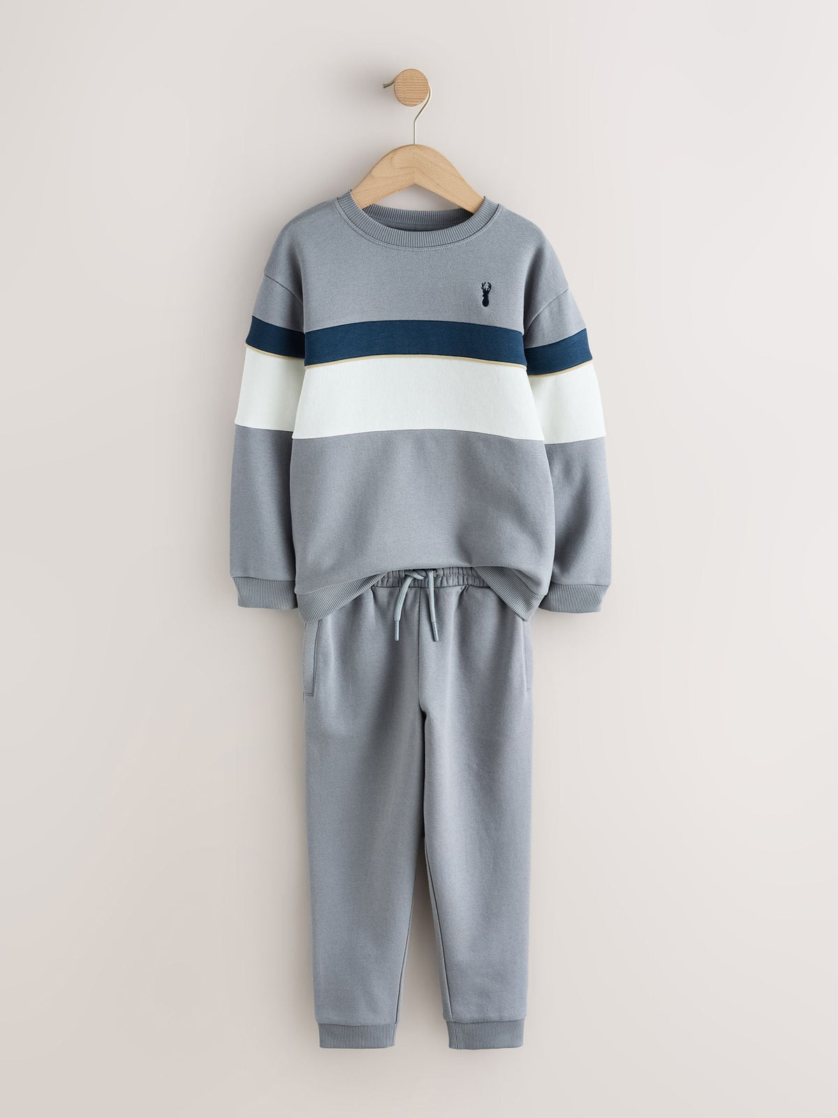 Grey Crew Neck Sweater Set (3-16yrs) - image 3