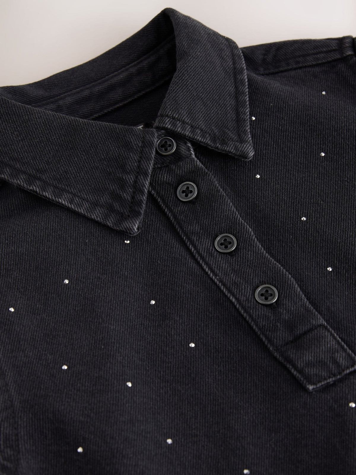 Dsiney Kidz - Black Denim Shirt Dress (3-16yrs) image 8