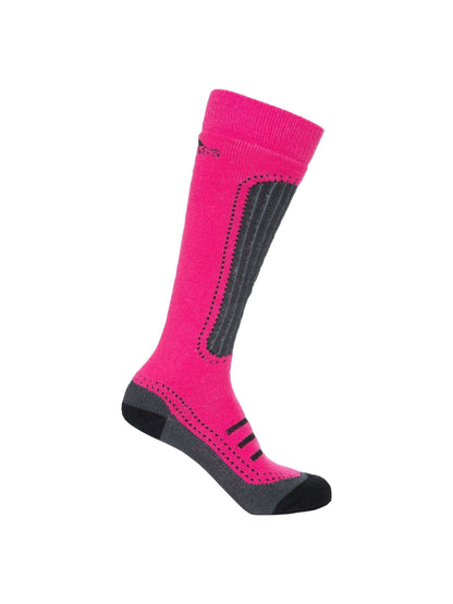 Trespass Pink Janus II Long Length Ski Socks 2 Pack - image 3