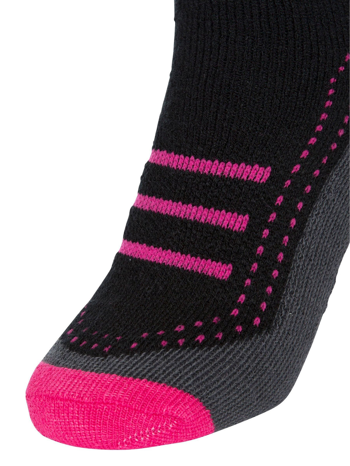 Trespass Pink Janus II Long Length Ski Socks 2 Pack - image 4