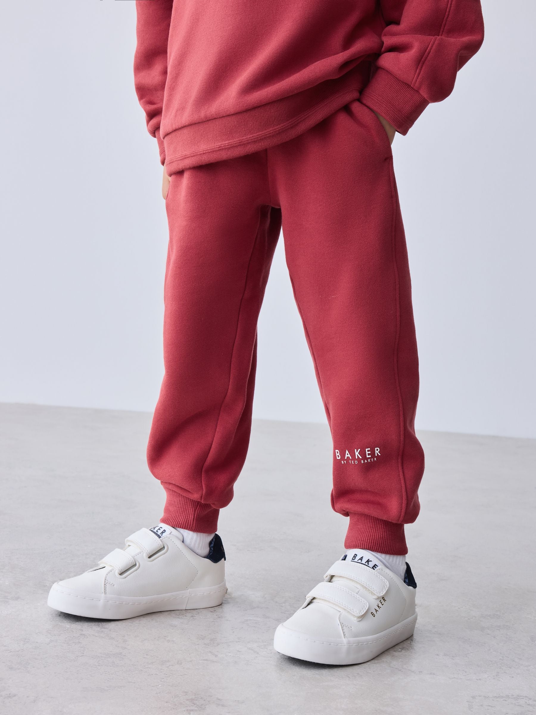 Baker by Ted Baker Red Sweatshirt and Joggers Set image 5