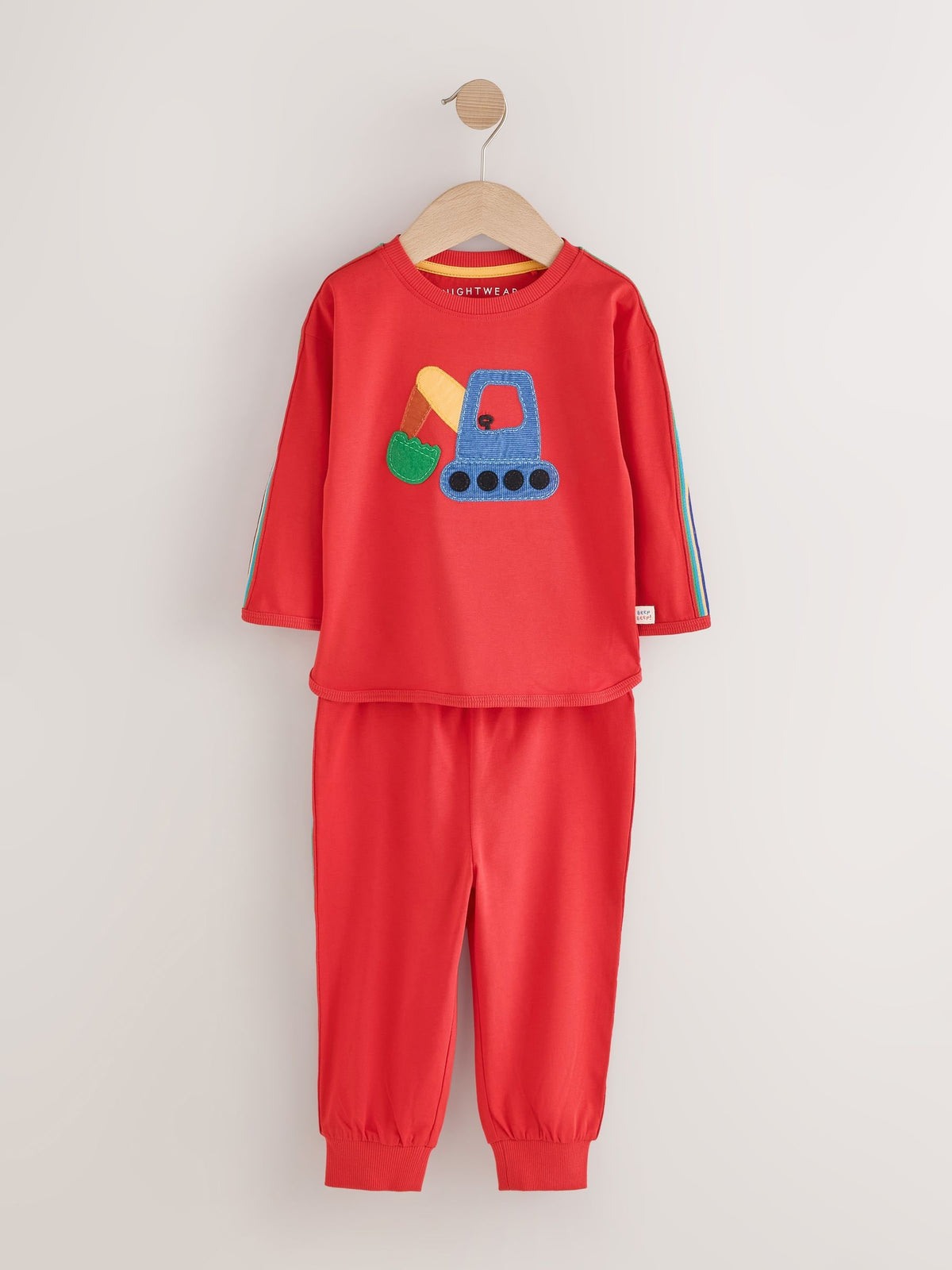 Blue/Orange All Over Transport Snuggle Pyjamas 3 Pack (9mths-10yrs) - image 4