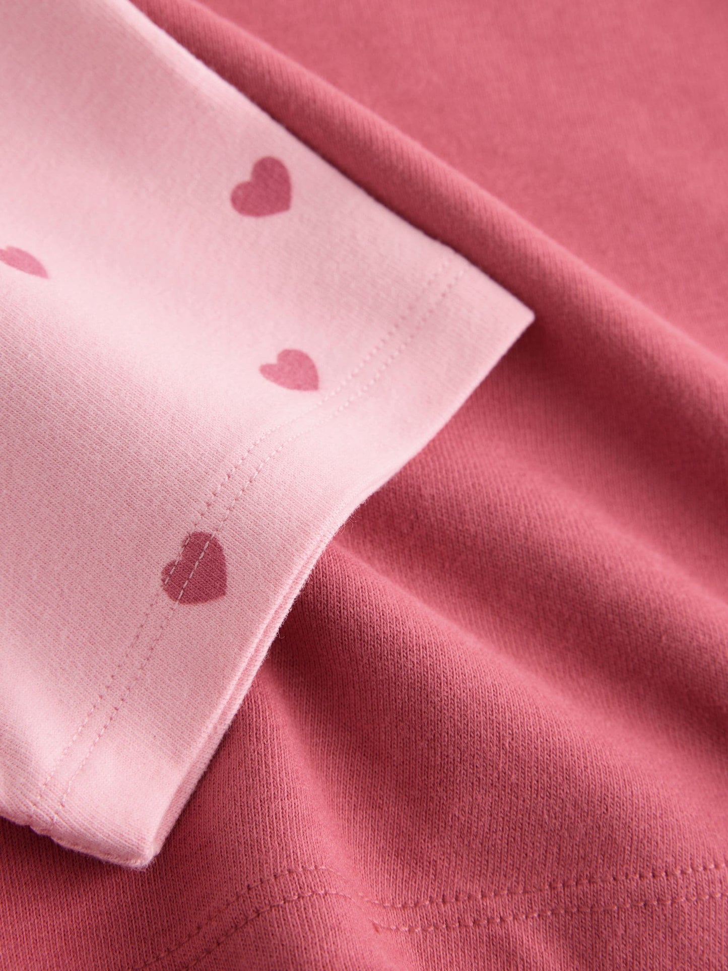 Pink Heart Short Sleeve T-Shirt and Cycle Shorts Set (3mths-7yrs) image 4