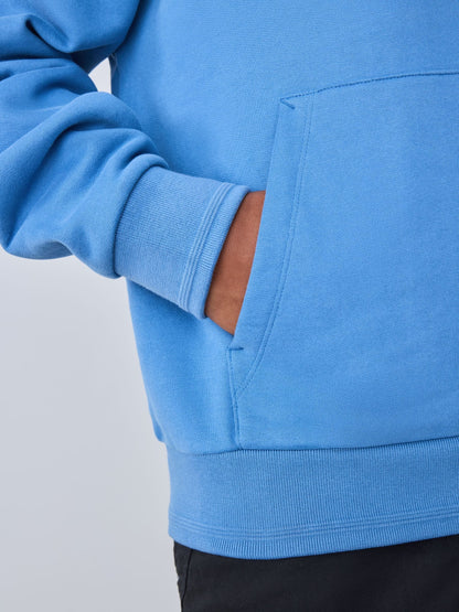 Dsiney Kidz - Baker by Ted Baker Mid Blue Overhead Hoodie image 7