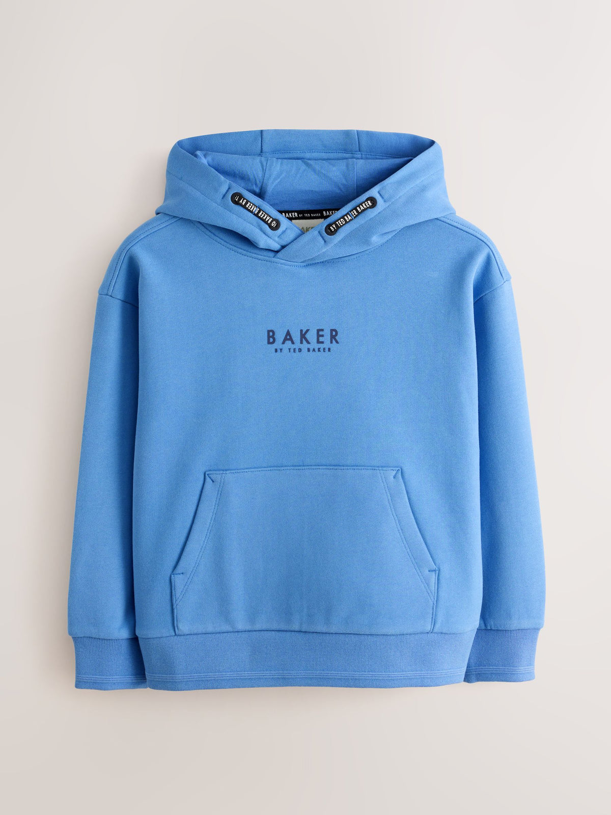 Dsiney Kidz - Baker by Ted Baker Mid Blue Overhead Hoodie image 8