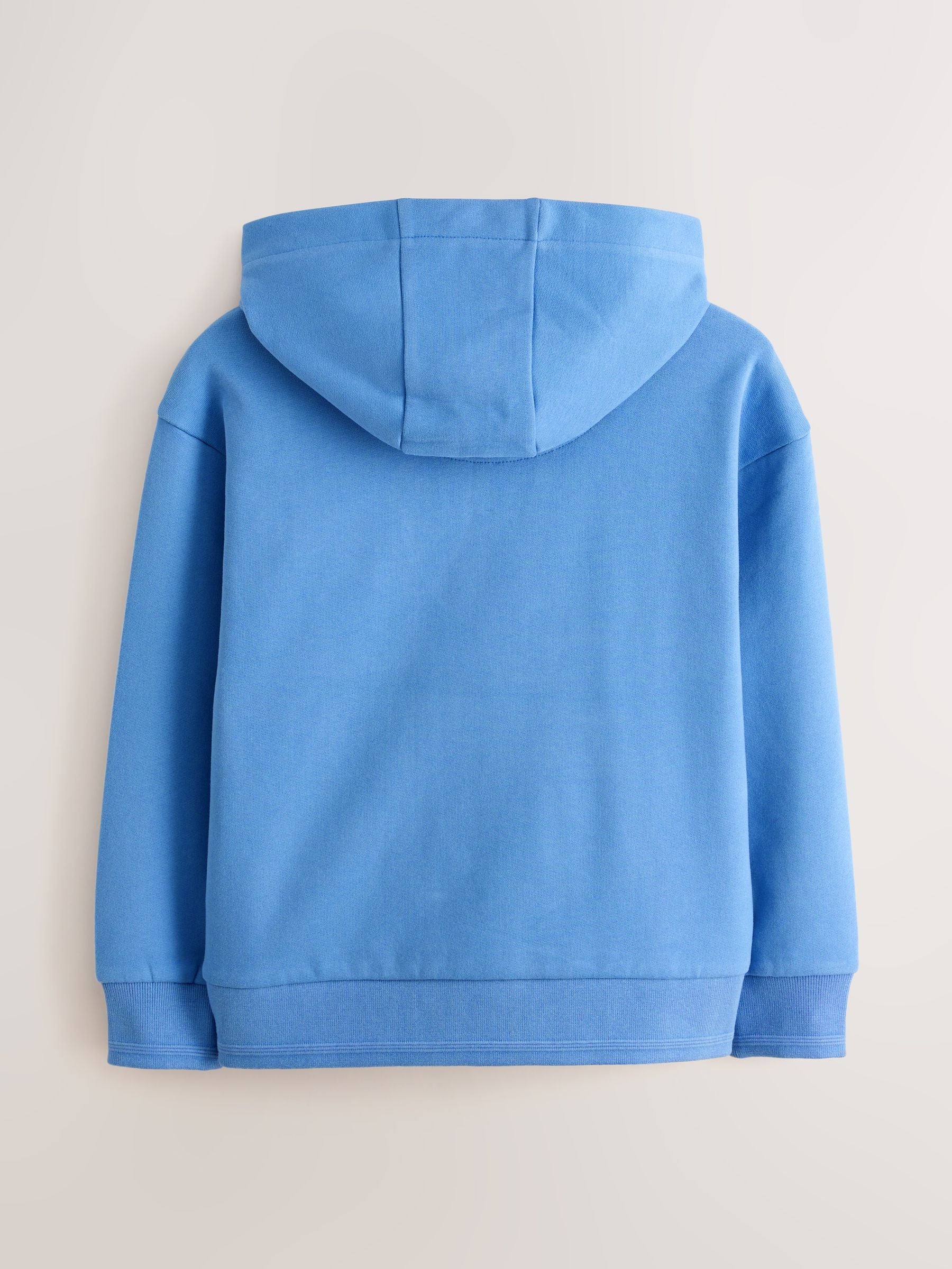 Dsiney Kidz - Baker by Ted Baker Mid Blue Overhead Hoodie image 9
