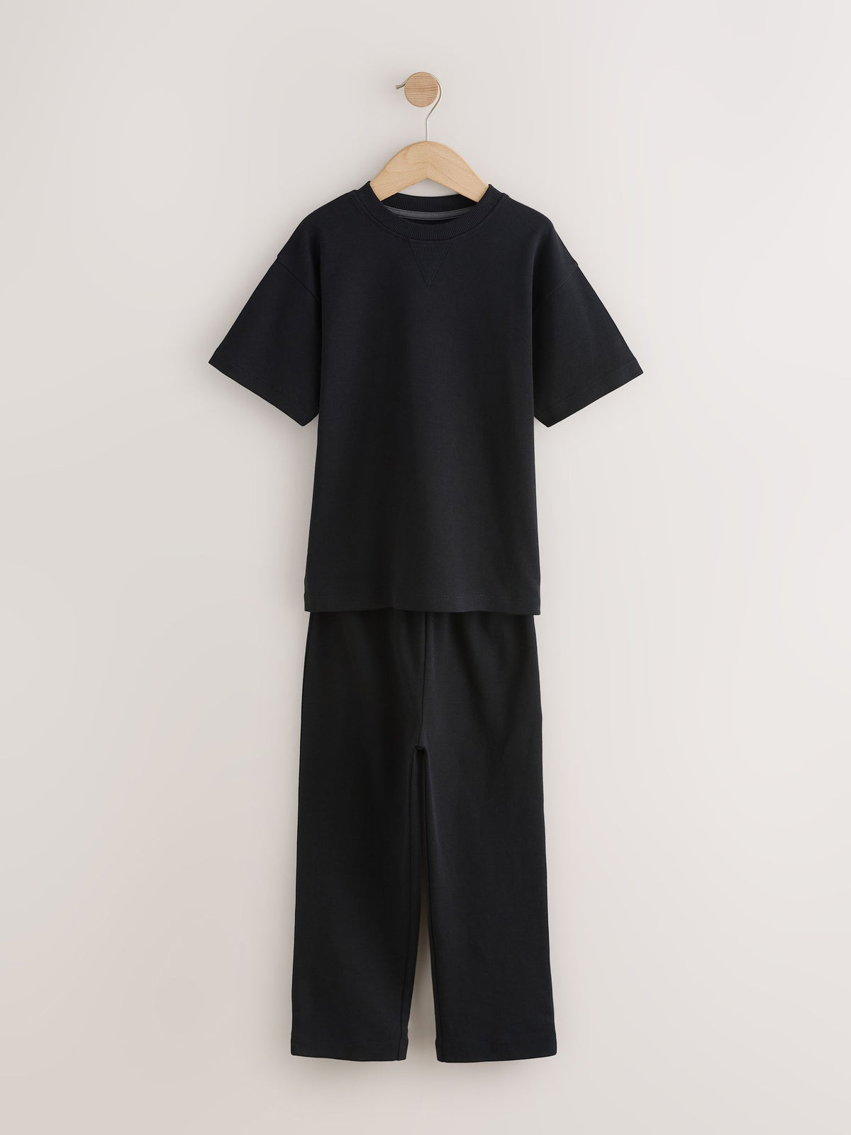 Grey/Stone/Black Short Sleeve Jogger Pyjamas 3 Pack (3-16yrs) - image 2