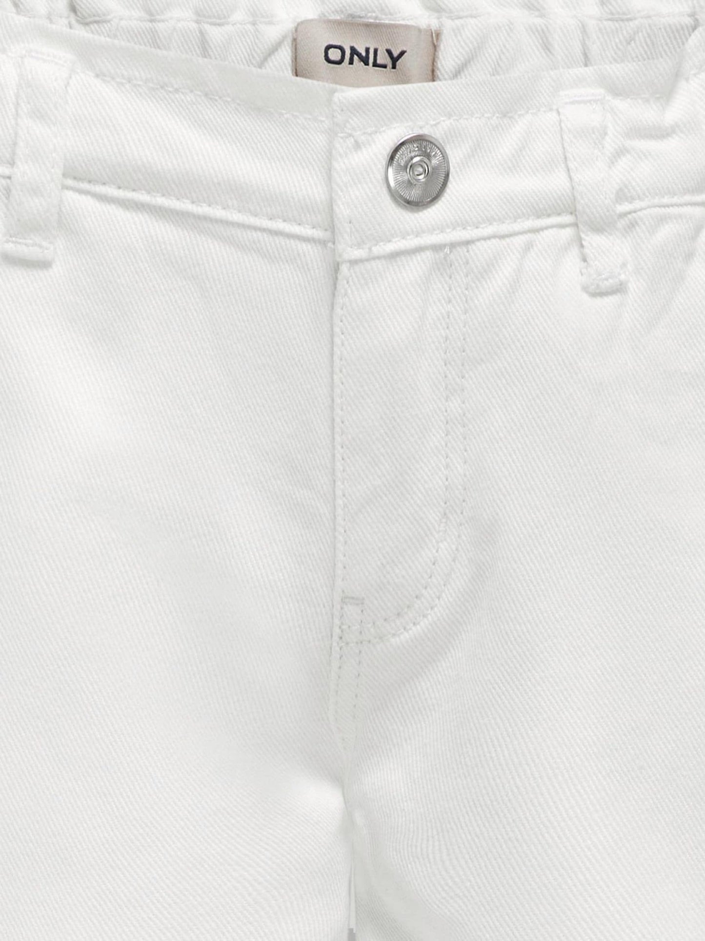 Dsiney Kidz - ONLY KIDS White Comet Wide Leg Jeans image 6