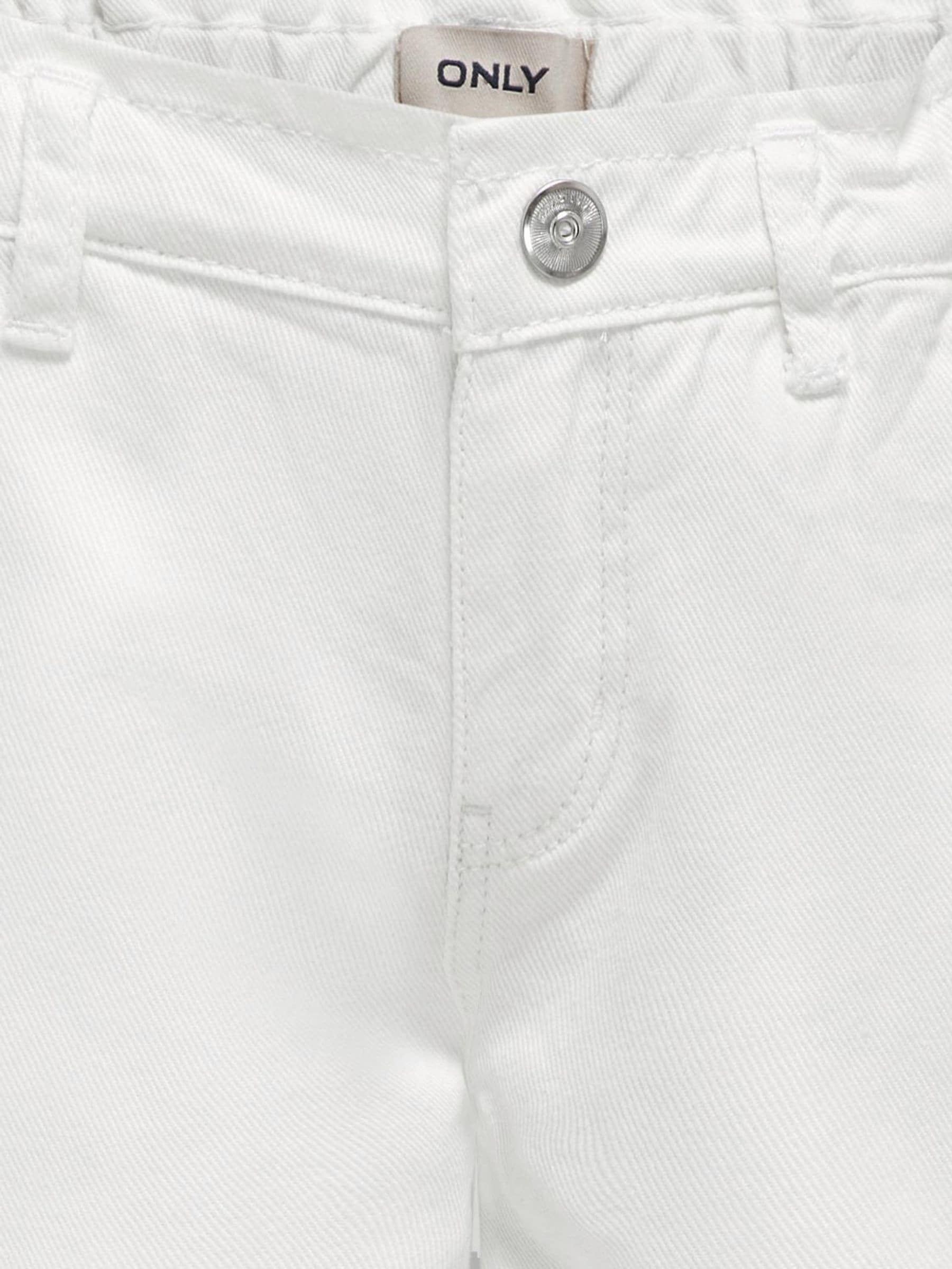 Dsiney Kidz - ONLY KIDS White Comet Wide Leg Jeans image 6