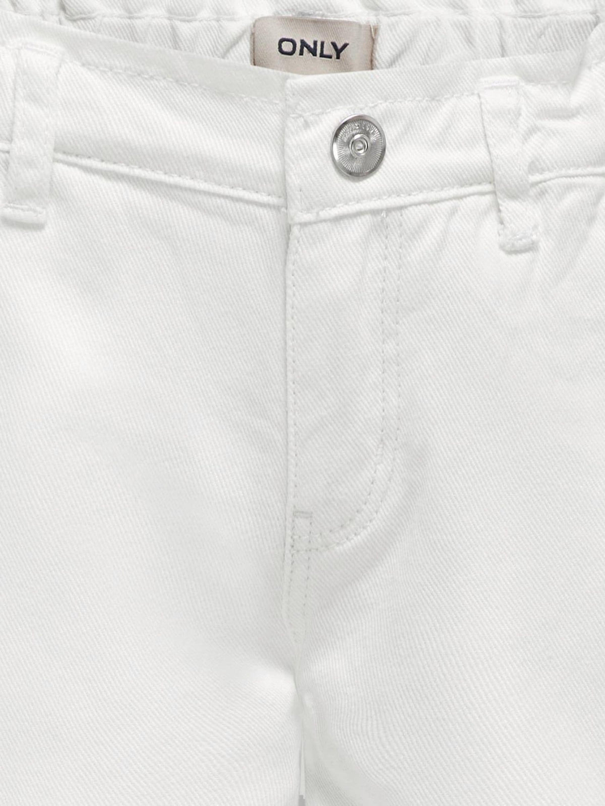 Dsiney Kidz - ONLY KIDS White Comet Wide Leg Jeans image 6