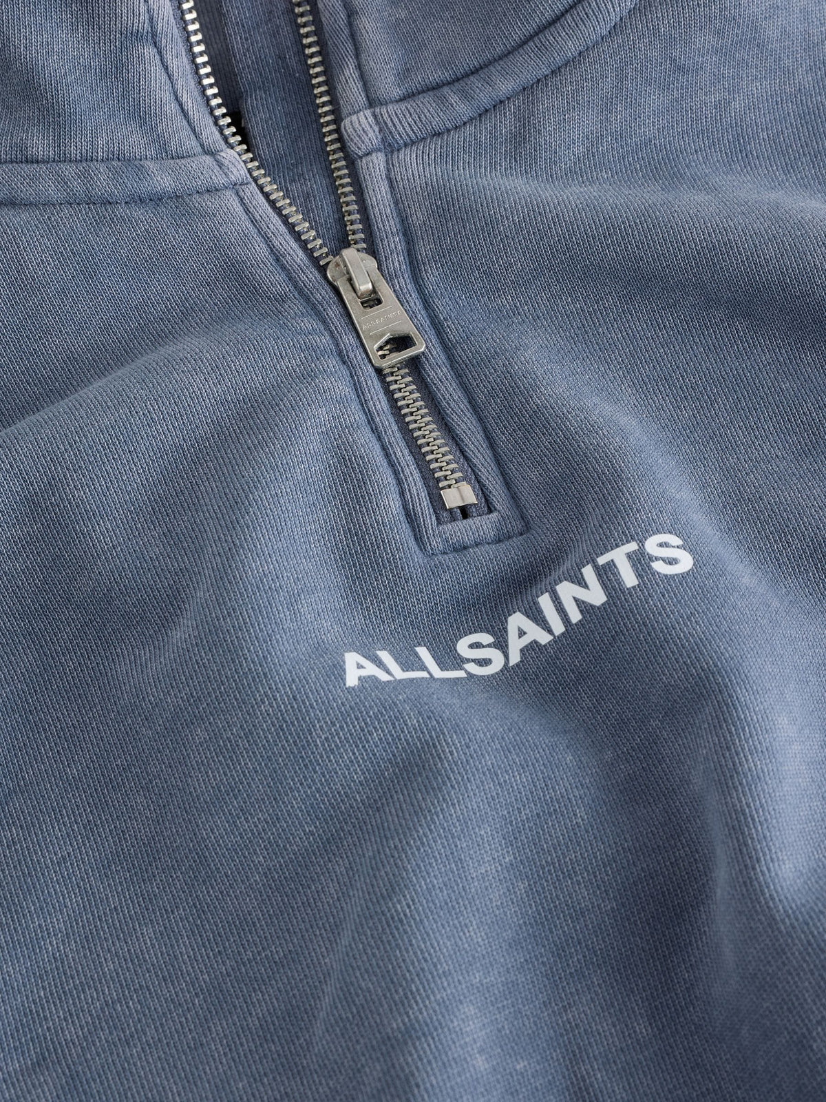 smALLSAINTS Blue Zip Up Bubble Hem Sweatshirt - image 7