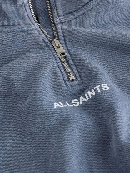 smALLSAINTS Blue Zip Up Bubble Hem Sweatshirt - image 7