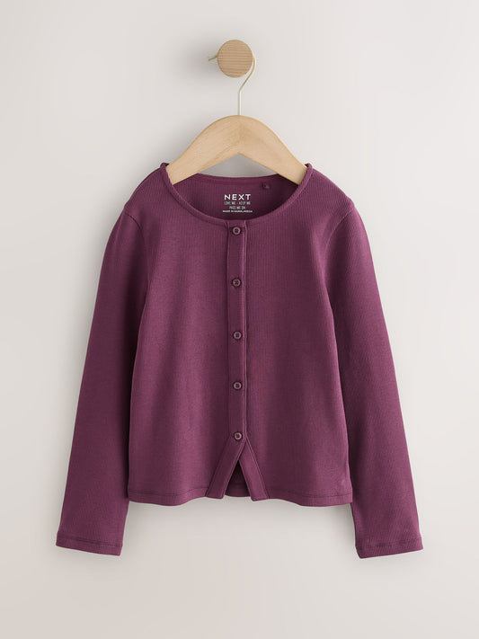 Dsiney Kidz - Multi Long Sleeve Ribbed Cardigans 3 Pack (3-16yrs) image 2