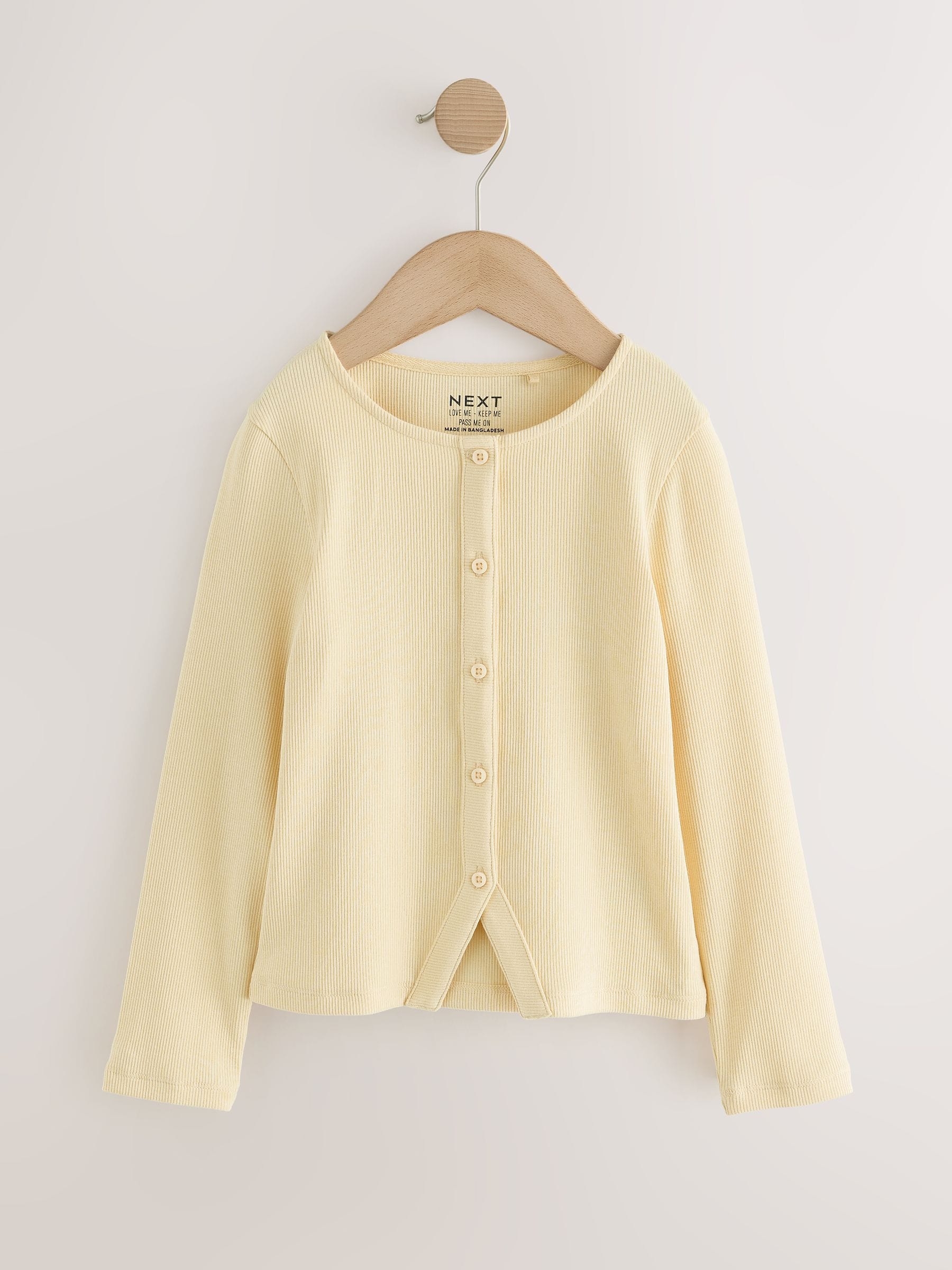 Dsiney Kidz - Multi Long Sleeve Ribbed Cardigans 3 Pack (3-16yrs) image 4
