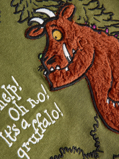 Green/Ecru Gruffalo Snuggle Pyjamas 2 Pack (9mths-8yrs) - image 11