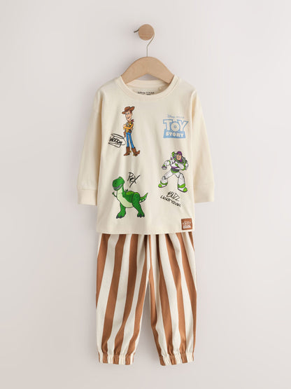 Blue/Ecru Toy Story Oversized Pyjamas 2 Pack (9mths-8yrs) - image 2