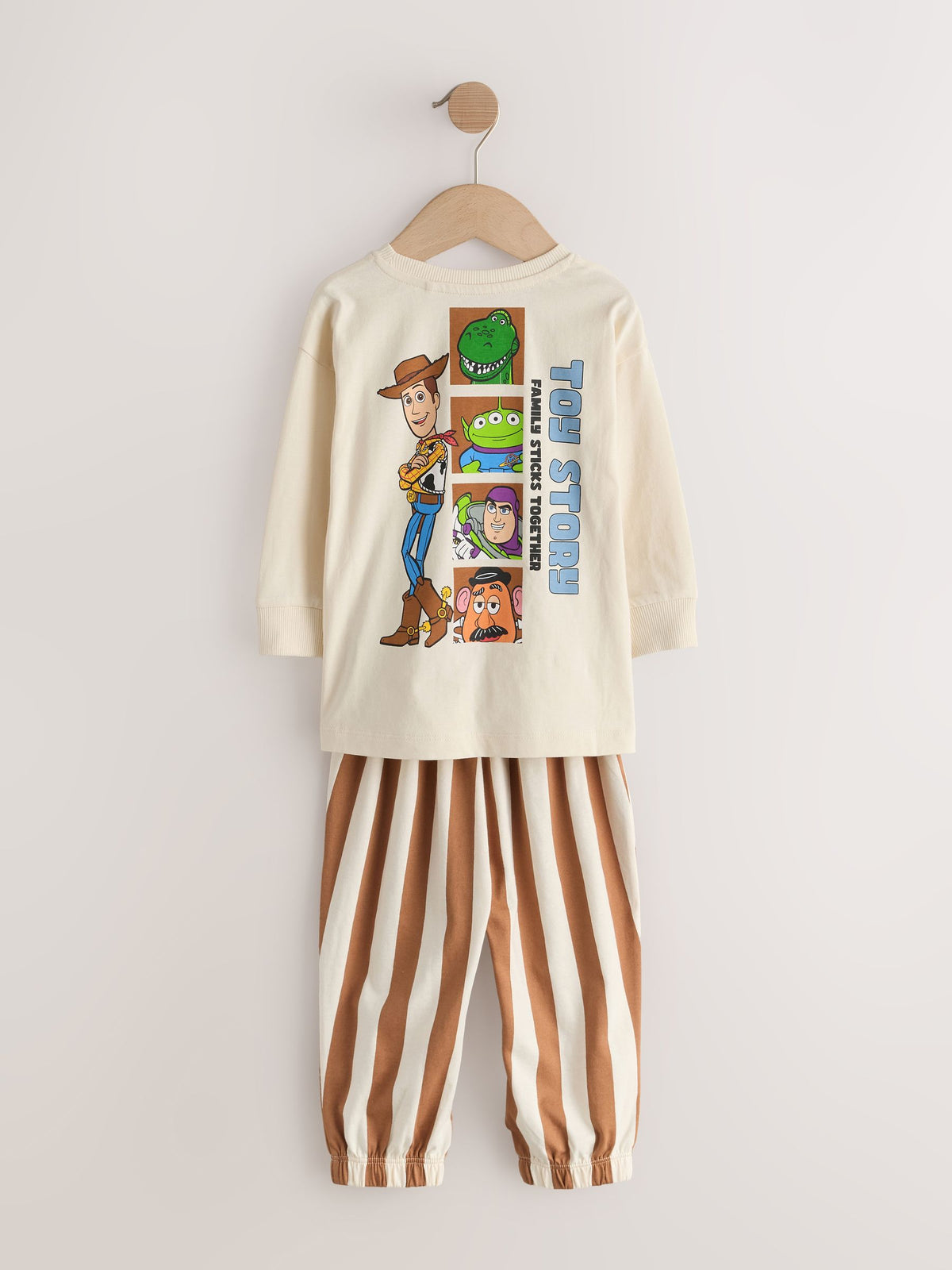 Blue/Ecru Toy Story Oversized Pyjamas 2 Pack (9mths-8yrs) - image 3