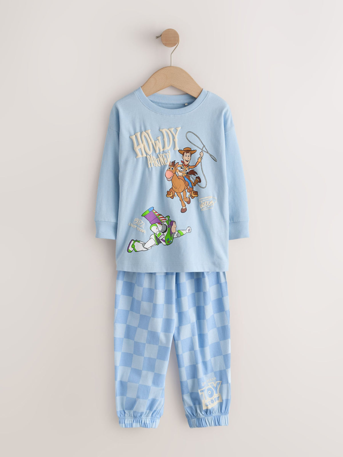 Blue/Ecru Toy Story Oversized Pyjamas 2 Pack (9mths-8yrs) - image 4