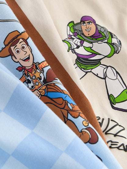 Blue/Ecru Toy Story Oversized Pyjamas 2 Pack (9mths-8yrs) - image 7