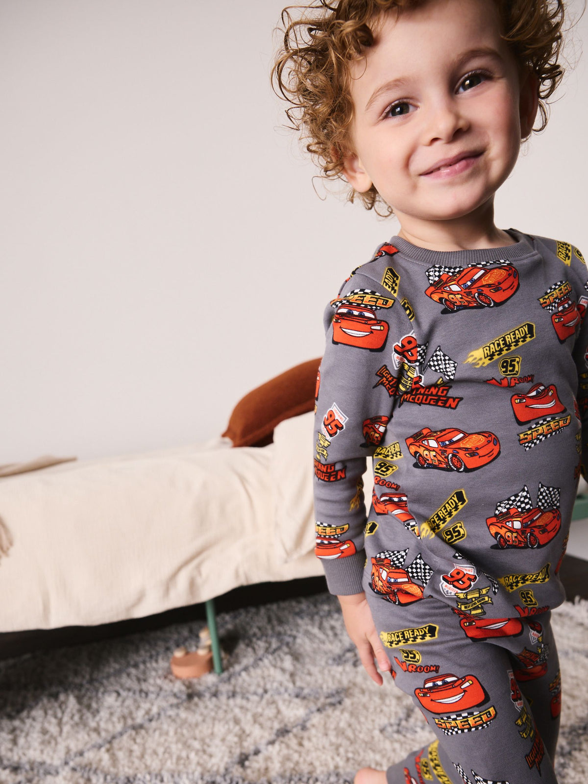 Navy/Grey Snuggle Pyjamas 2 Pack (12mths-8yrs) - image 3