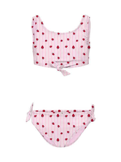 Dsiney Kidz - ONLY KIDS Red Strawberry Print Bikini image 1