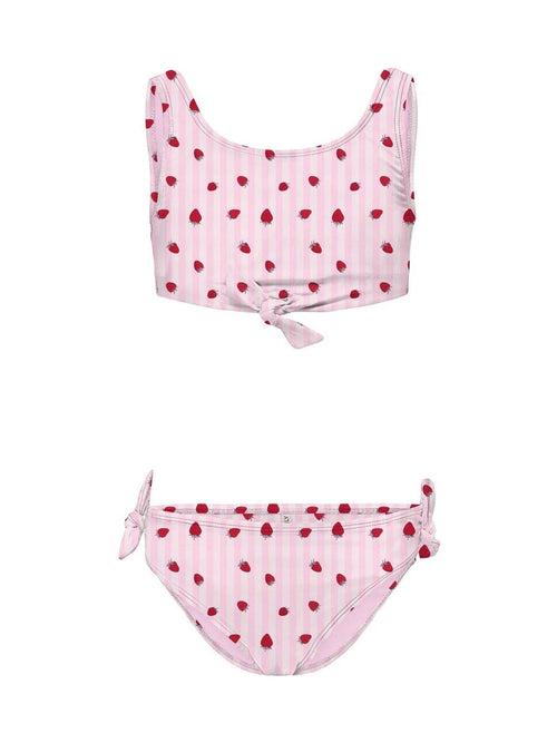 Dsiney Kidz - ONLY KIDS Red Strawberry Print Bikini image 1