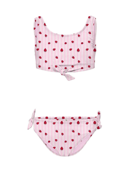 Dsiney Kidz - ONLY KIDS Red Strawberry Print Bikini image 1