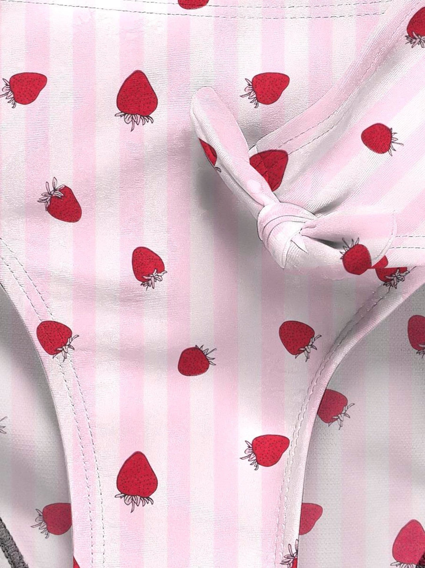 Dsiney Kidz - ONLY KIDS Red Strawberry Print Bikini image 3
