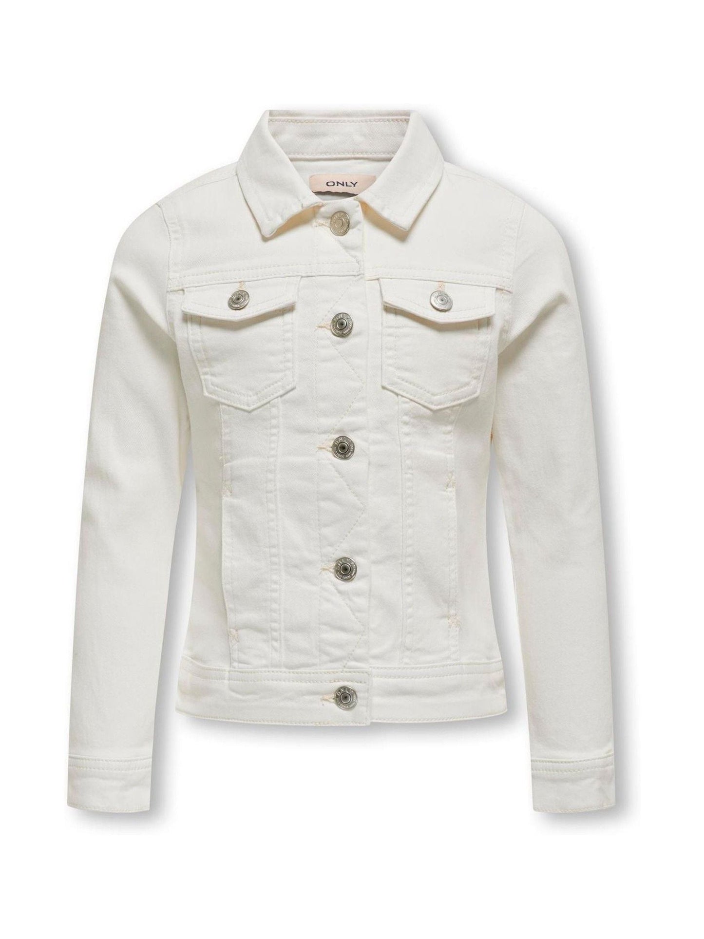 Dsiney Kidz - ONLY KIDS White Denim Jacket image 3