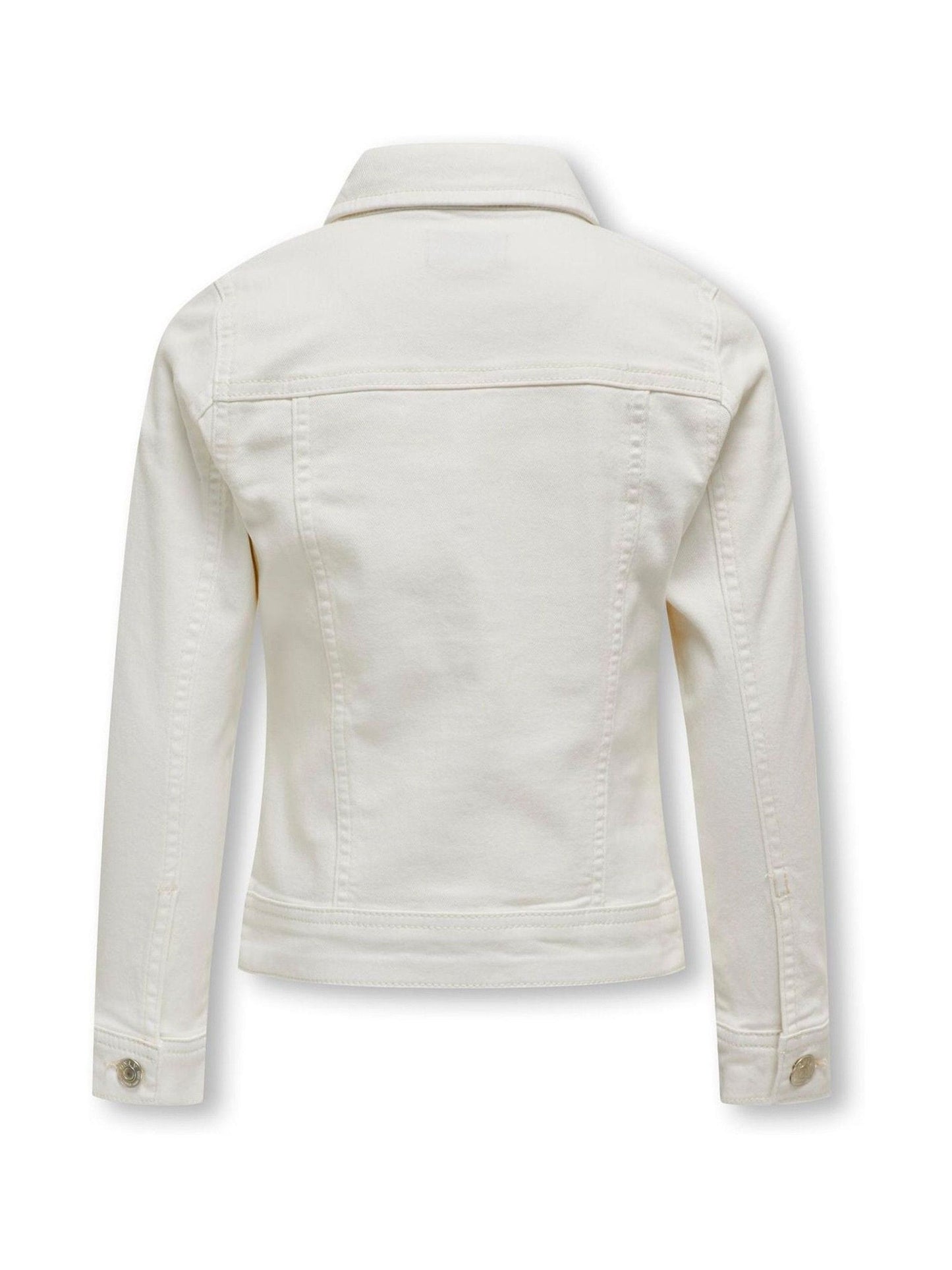 Dsiney Kidz - ONLY KIDS White Denim Jacket image 4