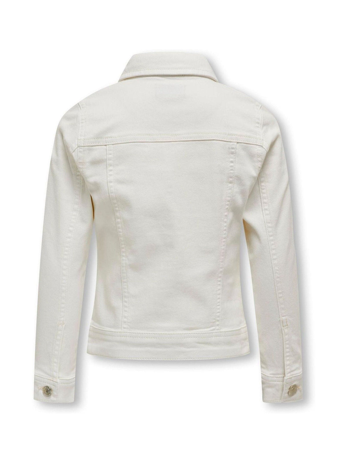 Dsiney Kidz - ONLY KIDS White Denim Jacket image 4
