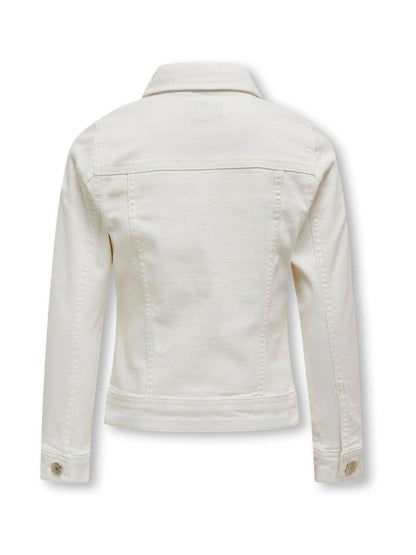 Dsiney Kidz - ONLY KIDS White Denim Jacket image 4