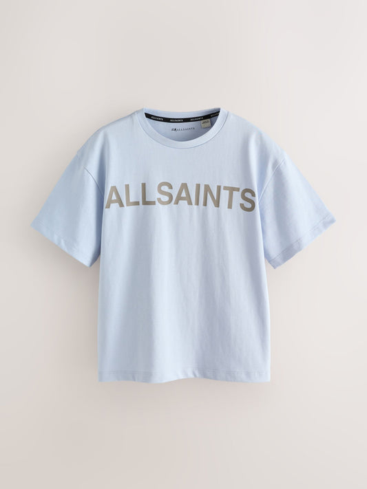 Dsiney Kidz - smALLSAINTS Brown Oversized Girls Logo T-Shirts 3 Pack image 2