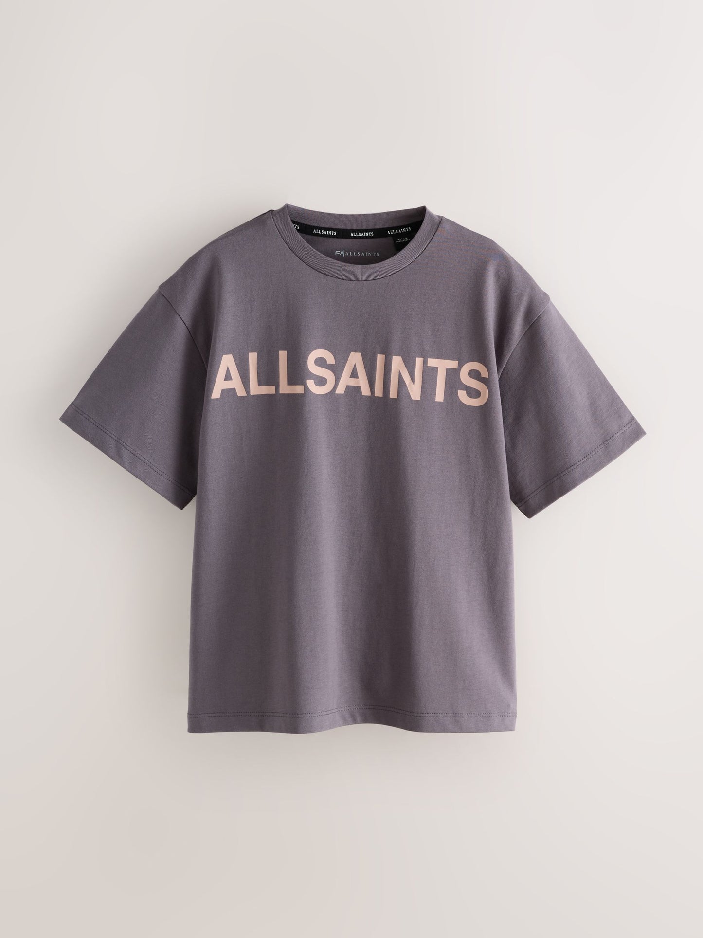 Dsiney Kidz - smALLSAINTS Brown Oversized Girls Logo T-Shirts 3 Pack image 3