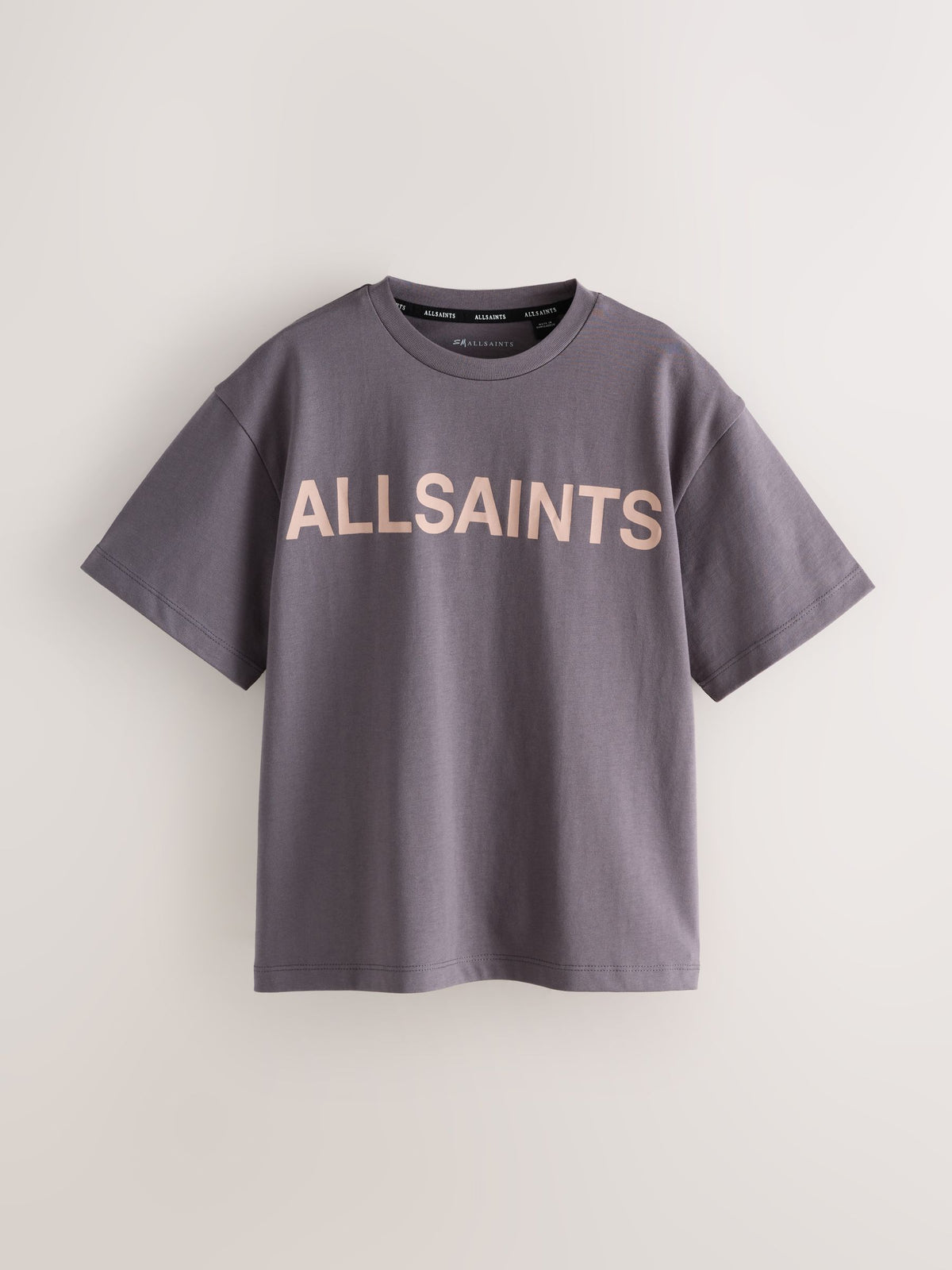 Dsiney Kidz - smALLSAINTS Brown Oversized Girls Logo T-Shirts 3 Pack image 3